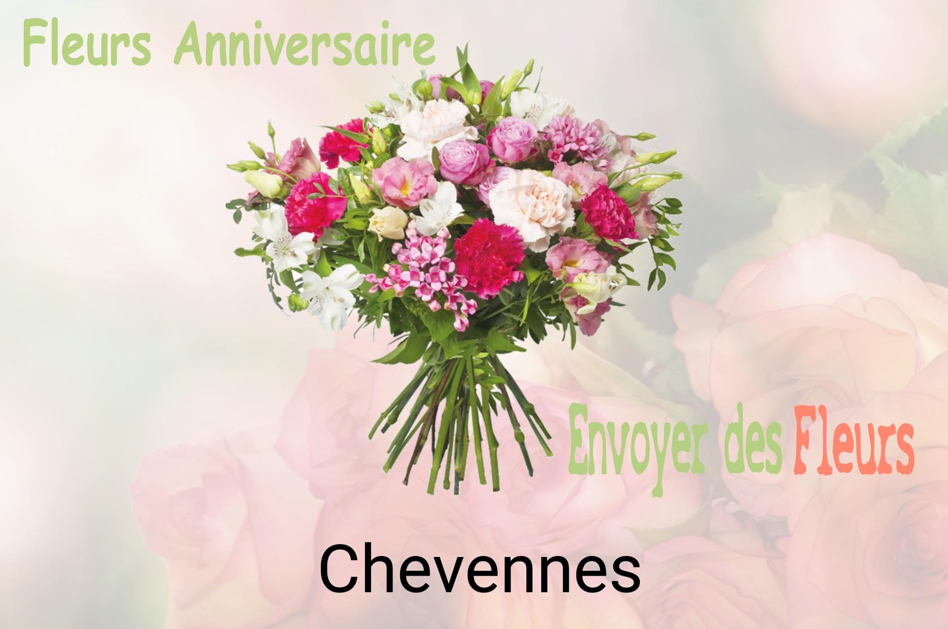 Bouquet de fleurs d’anniversaire livré à Chevennes