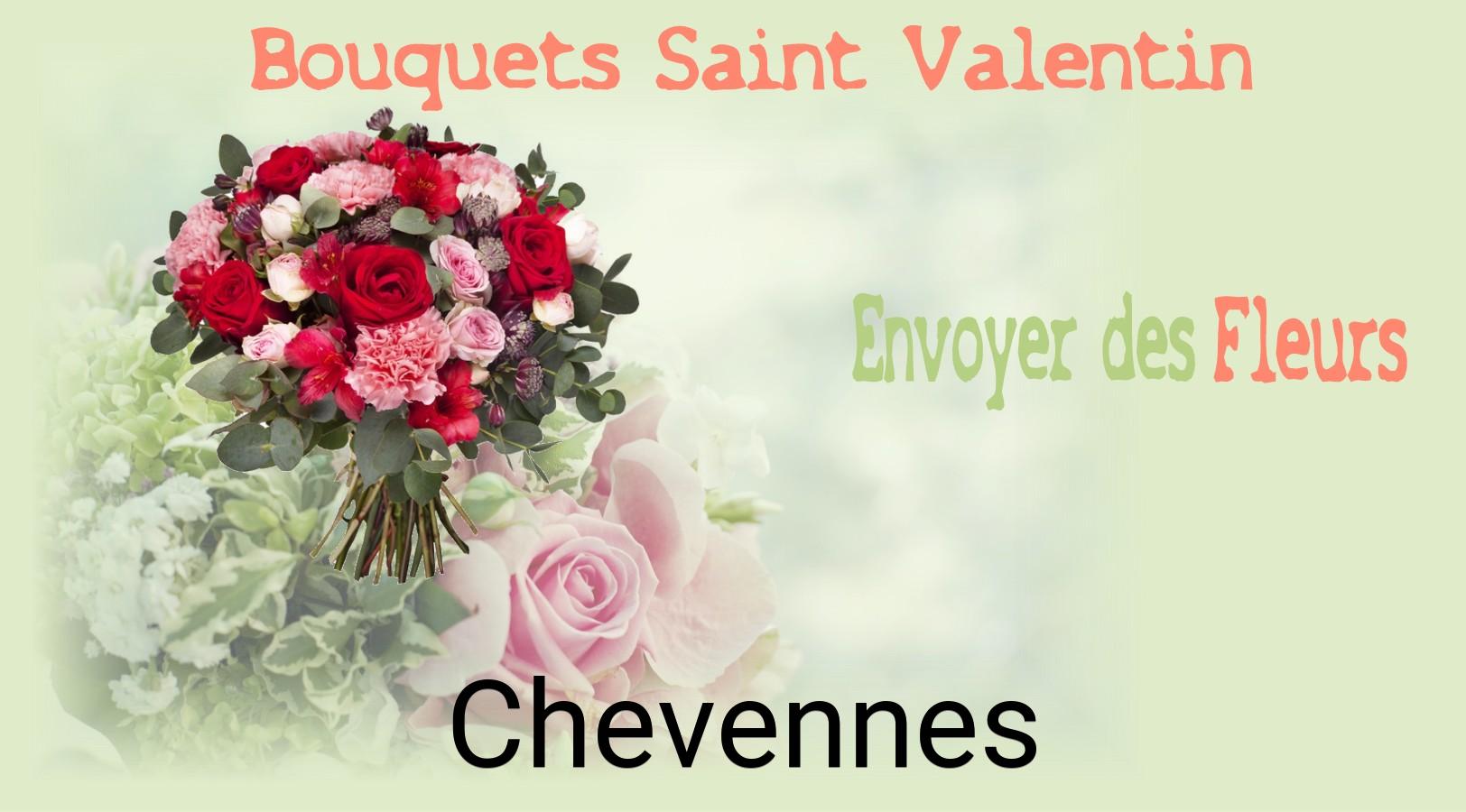 Roses de Saint-Valentin livrées à Chevennes
